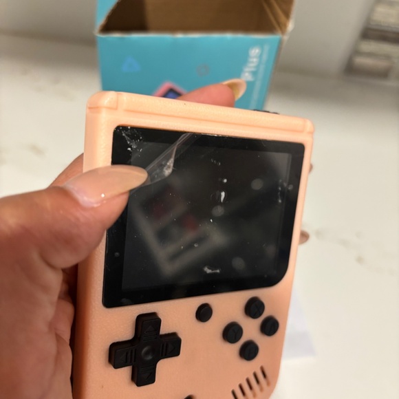 Tested Pink Open Box Game Box Plus- Retro Handheld 500 Classic Games - Picture 5 of 7
